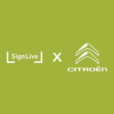 Citroen have partnered with SignLive (BSL)