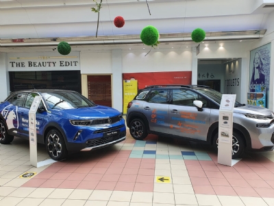 New Vauxhall Mokka and New C3 Aircross at Foyleside Shopping Centre this week!